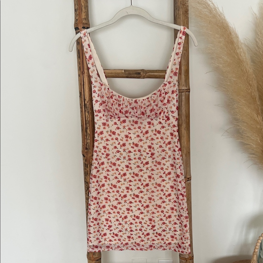 Urban Outfitters Red and White floral dress